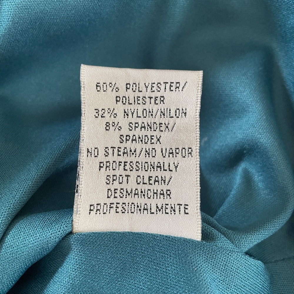 Elegant Turquoise Blue /Green Women's Jacket - Picture 5 of 5